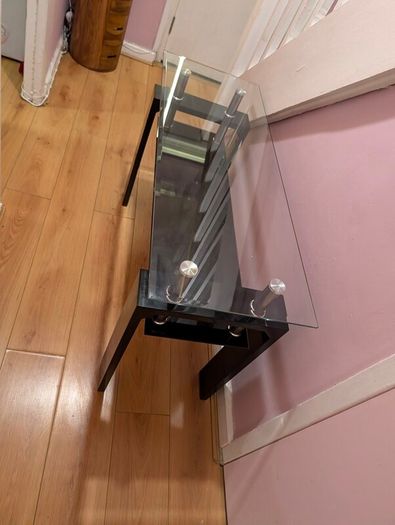 Glass Hall Table