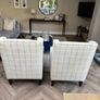 Pair of Bespoke Colefax & Fowler Wingback Armchairs Image 6