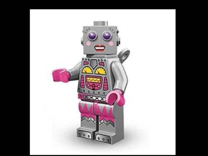 Lego LADY ROBOT Minifigure Lego Series 11 Lego Minifigure