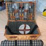 Picnic basket with Utensils, Cutlery and Blanket Image 2