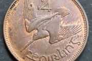Ireland Excellent 1943 Farthing Coin