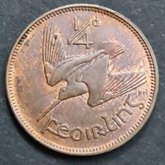Ireland Excellent 1943 Farthing Coin