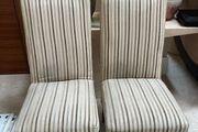 2 x Beautiful Quality Classy Padded Kitchen Dining Chairs - Can Deliver