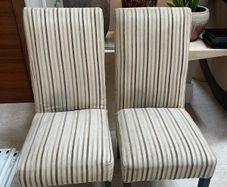 2 x Beautiful Quality Classy Padded Kitchen Dining Chairs - Can Deliver
