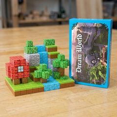 208 Pcs Magnetic Building Block Cubes  Minecraft
