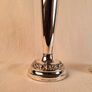 Pair of vintage silver plated trumpet bud vases Image 2