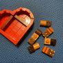 Lego valentines day Gift love heart chocolate box Image 2