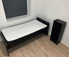 Single BED with orthopaedic mattress