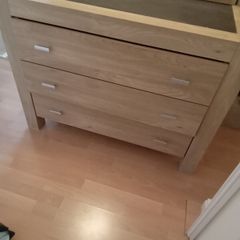 chest of drawers and bedside lockers