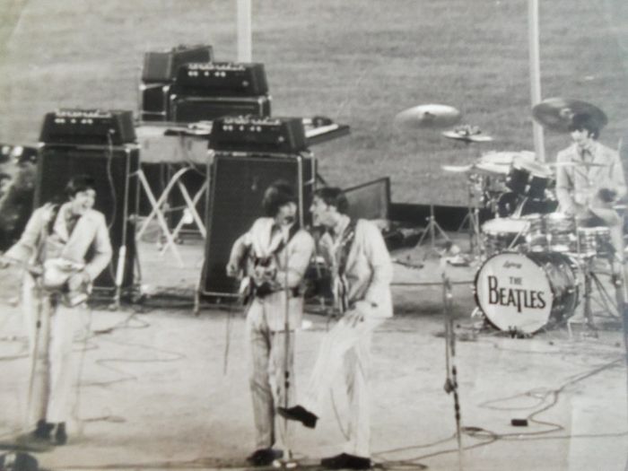 original photo of the Beatles in New York1965