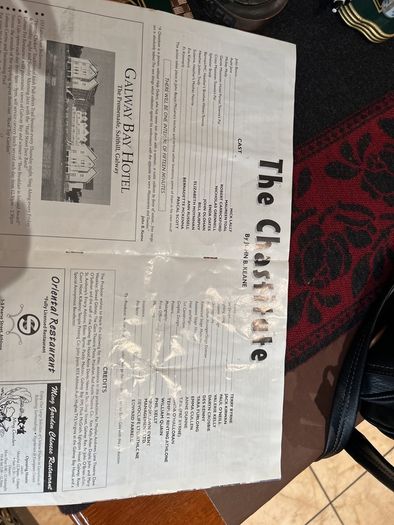 Souvenir program