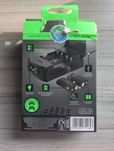 STEALTH XBOX Charger with 2 Rechargeable batteries