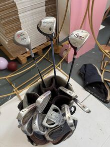 set golf clubs