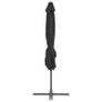 Cantilever Umbrella Cantilever Umbrella with Steel Pole Anthracite 250x250 cm Image 4