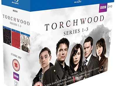 Torchwood Seasons 1-3 Blu Ray AS NEW