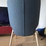High-back Blue Armchair - Ikea Vedbo Image 4