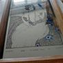 Vintage French mirror Eugene (de Londres) advertising Image 3