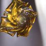 Amber glass bowl Image 2