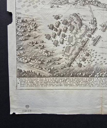 3 Matthaus Merian Antique Battle Engravings  17th Century Framed Set