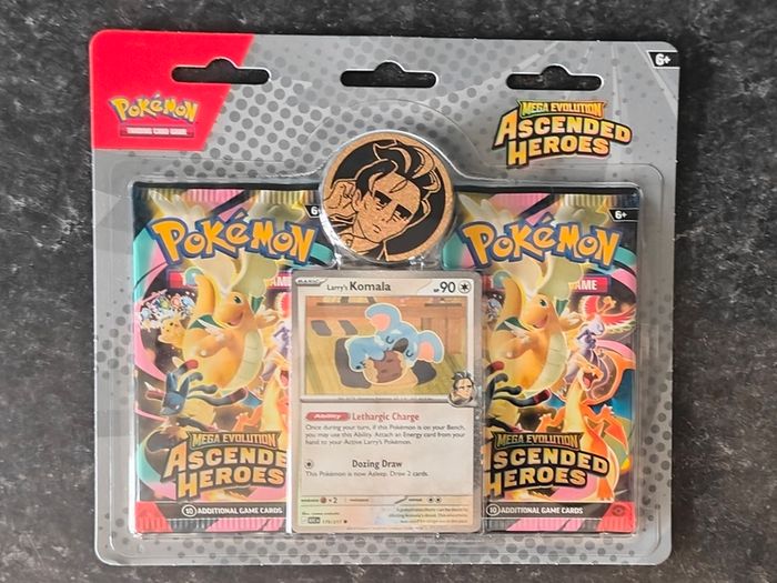 FREE Tracked Shipping. Pokemon Ascended Heroes Collection (Komala)