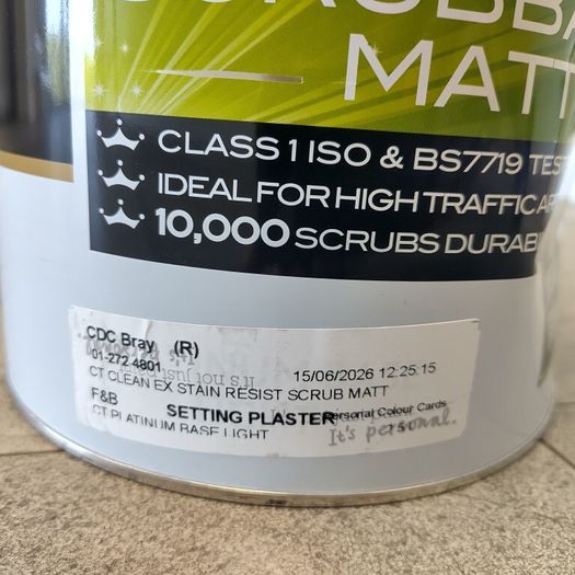 Crown Trade Extreme Clean Scrubbable Matt