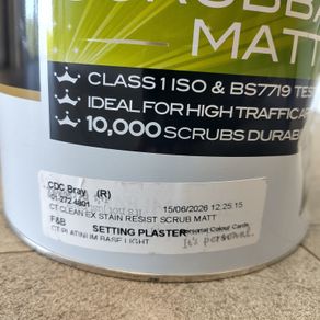 Crown Trade Extreme Clean Scrubbable Matt
