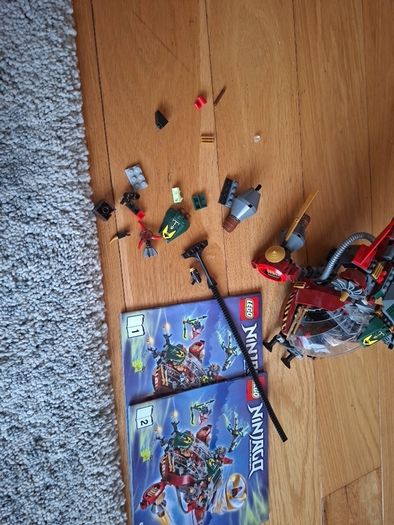 lego ronin rex incomplete