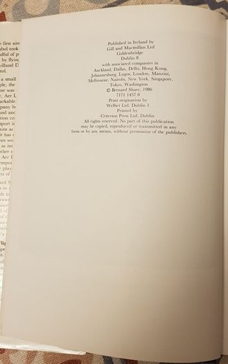 The Flight Of The Iolar: The Aer Lingus Experience 1936-1986 by Bernard Share