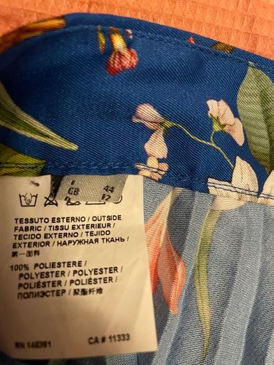 Pinko Floral Garden Print Skirt