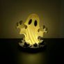 Halloween Ghost LED Lamp Spooky 3D Printed Decoration Image 3