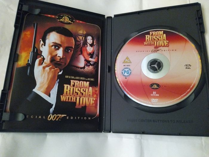 James Bond From Russia With Love Dvd