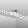 Aluminum LED Ceiling Lamp Ring Light Chandelier Lights Fixture Living Bedroom Image 3