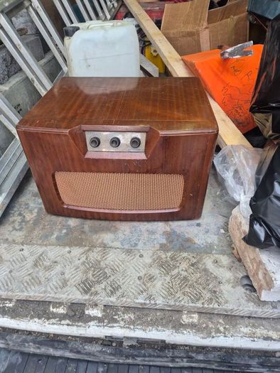 antique record player