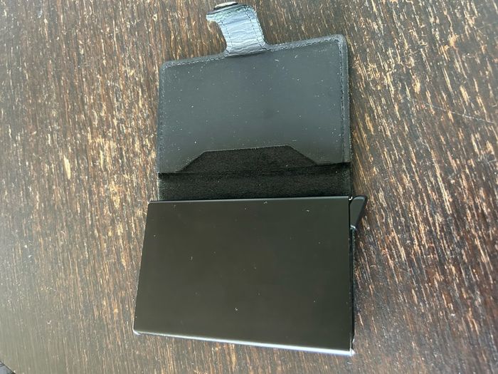 Secrid Slimwallet RFID Wallet Black Smooth Leather