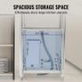 Stainless Steel Utility Sink, 1 Compartment Free Standing Small Sink Include Faucet & legs, 40.6 x 33 x 22.1 cm Image 6