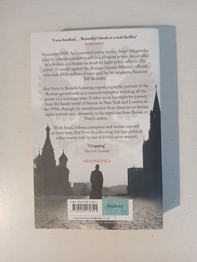 Red Notice - How I Became Putin's No. 1 Enemy by Bill Browder