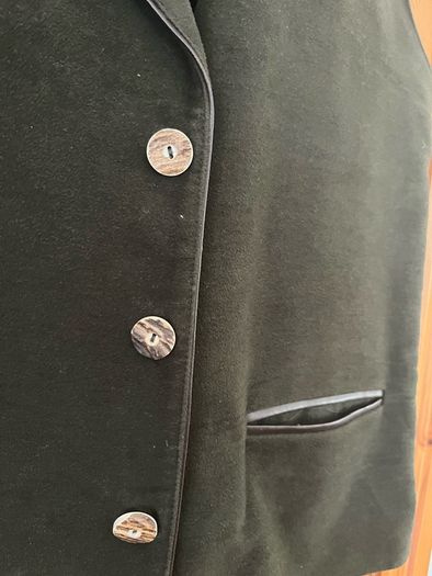 Traditional alpine waistcoat hunting vest Austrian style