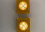 LED light with motion sensor x 2