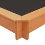 Sandbox with Adjustable Roof Fir Wood Blue UV50 Image 8