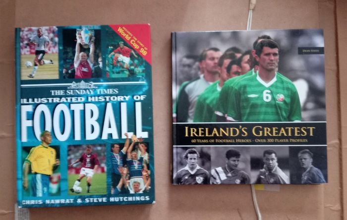 Joblot of Fifteen Football Books (Four Photos)