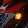 Motorcycle Motorbike Flashing Light, Motorcycle Turn Signal 9LED Piranha Turn Signal Embedded Light Image 4