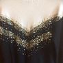 Black and White Ladies Gold Sequin Jumper Uk 14 includes Postage Image 5