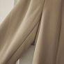 Solid khaki Color Short Business Casual Blazer Image 4