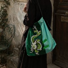 Original Designer Dragon Embroidered Bag Brand New