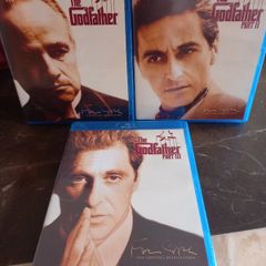 The Godfather Trilogy 1-3 Blu-ray Al Pacino Marlon Brando Mafia Crime Movies