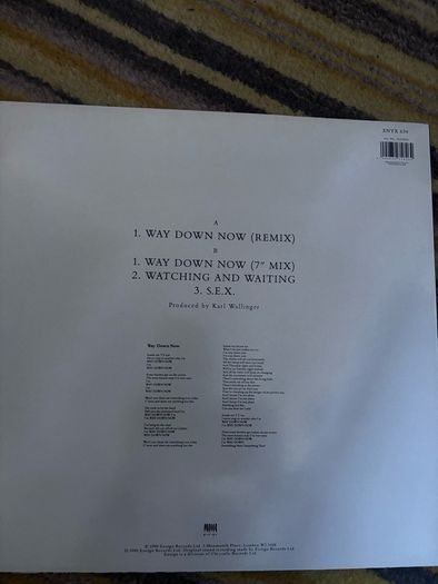 World Party vinyl 12" Single