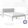 Double Bed and Matress Image 8