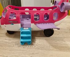 toy plane and figures