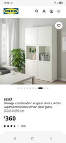 Ikea storage cabinet and mirror doors
