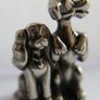 Monopoly Disney Lady & The Tramp Token Gunmetal Replacement Game Part Image 7